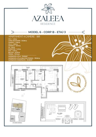 Apartament UNIRII 4 camere cu terasa - bloc Boutique - 15