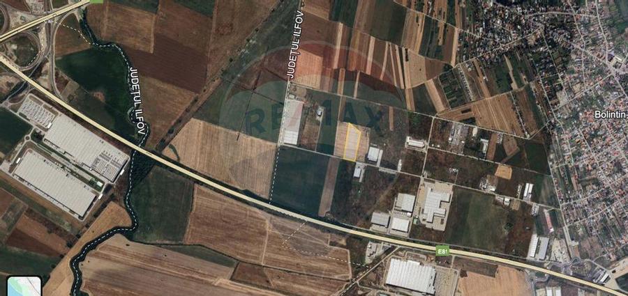 Teren Industrial 3ha/ Autostrada A2 Km 23/Dubla deschidere - 1