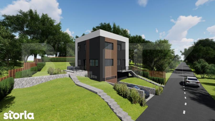 Teren 450mp cu AUTORIZATIE D+P+M -201 mp construiti, zona Sararie - 4
