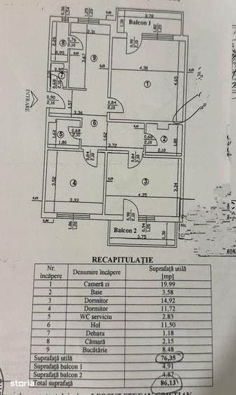 3 camere Gavana 3 , Decomandat / centrala , Amplasament DEOSEBIT! - 2
