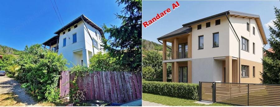 Casă cu 4 camere cu Teren 547 Mp în Golești (Ștefănești)