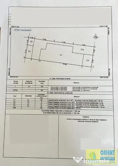 Casă cu 3 camere cu Teren 200 Mp în Palas