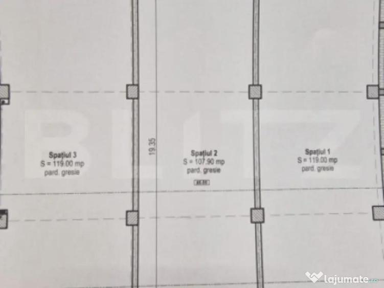 Spatiu comercial premium, 119 mp, parter, bloc nou, zona Obc - 1