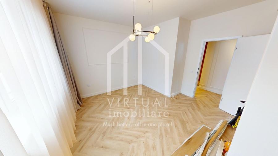 Ap. cu 3 camere-etaj intermediar, mobilat partial -75mp utili + terasa - 5