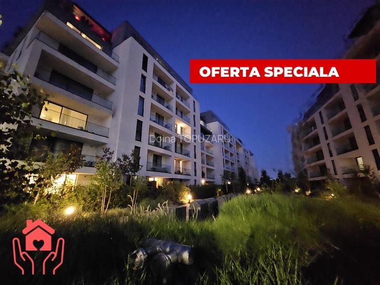 Baneasa Shopping City (THE IVY)-3 camere generoase, terase si curte privata!