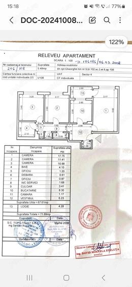 vanzare apartament 3 camere decomandat - 4