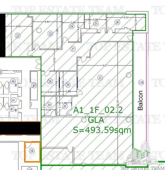 Spatiu de Birouri de 494 mp in Zona Baneasa - 4
