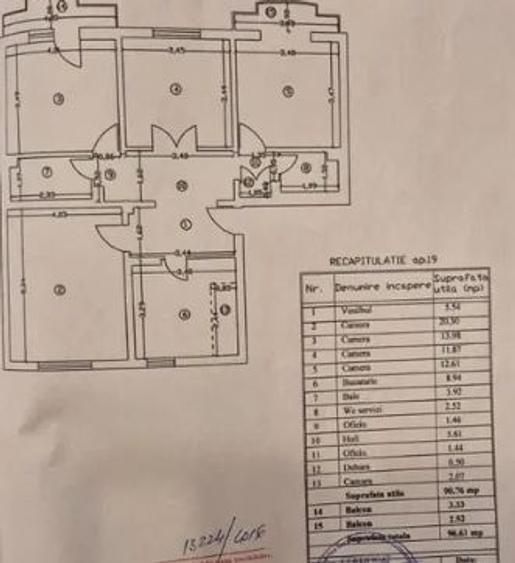 Apartament 4 Camere,Doamna Ghica,DECOMANDAT,2 bai,2 balcoane,Liber - 7