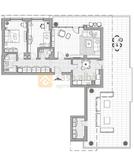 Ultracentral - 3 camere finisat integral, imobil nou 2025, smart home - 17