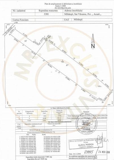 Teren Vacarea ,Mihaiesti , Arges - 5381 mp - 6