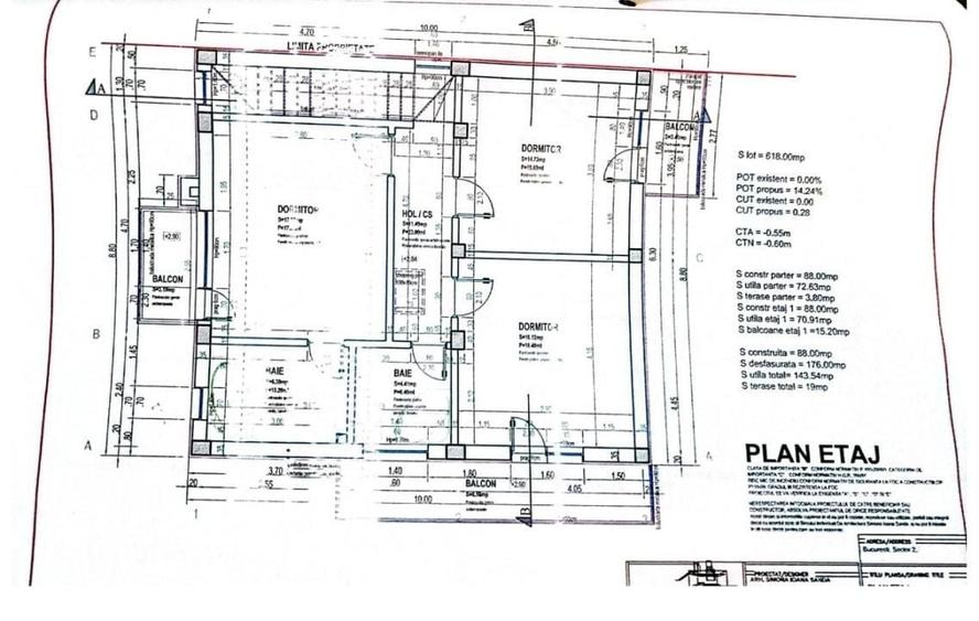Vila 5 camere cu piscina,teren 618mp,constr.2011,Colentina-Andronache - 2