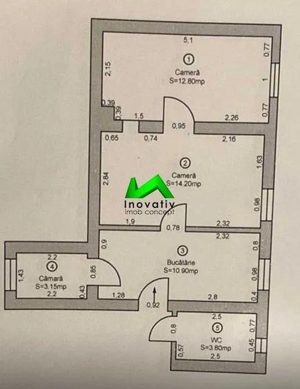 Apartament de vanzare 2 camere Sibiu Ultracentral - 5