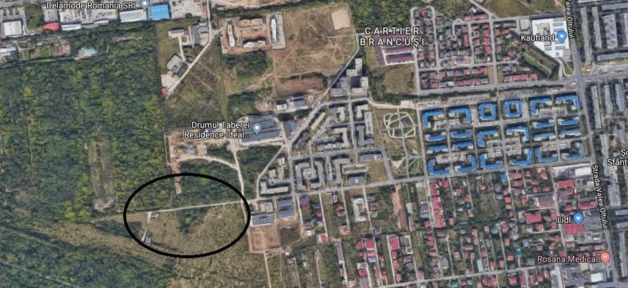 VAND TEREN DE 745 MP CU DESCHIDERE DE 22M LA DRUMUL VALEA DOFTANEI - 1