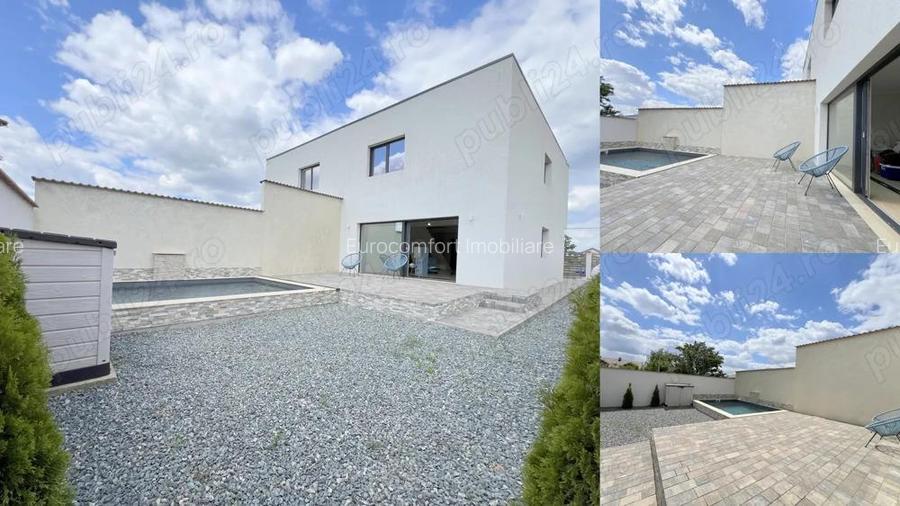 Casa cu piscina tip duplex in Vanatori constructie 2023