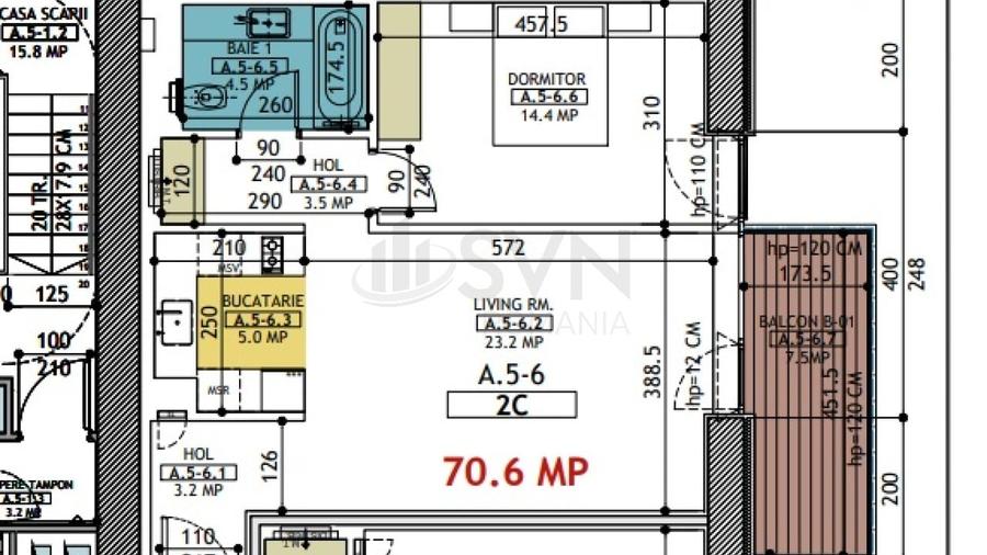REA1026867 Apartmament modern 2 camere I One Verdi Park I Floreasca - 23