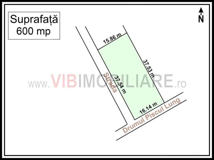 Baneasa Piscul Lung | Teren intravilan cu dubla deschidere, ideal pe - 1