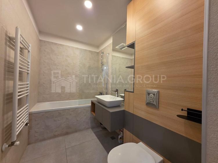 Apartament cu 2 camere decomandat, mobilat în Tractorul