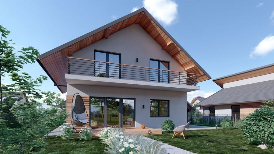 Casă individuală cu 5 camere cu Canalizare în Șura Mică