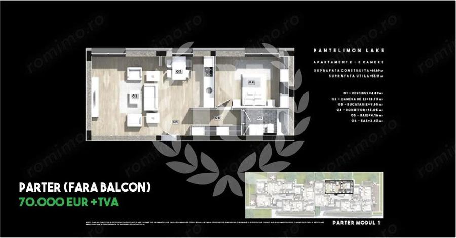 APARTAMENT 2 CAMERE BLOC FINALIZAT - 4