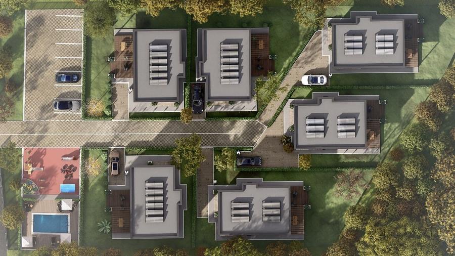 Vila pasiva premium, fatada ventilata, locatia de vis la liziera padurii!! - 14