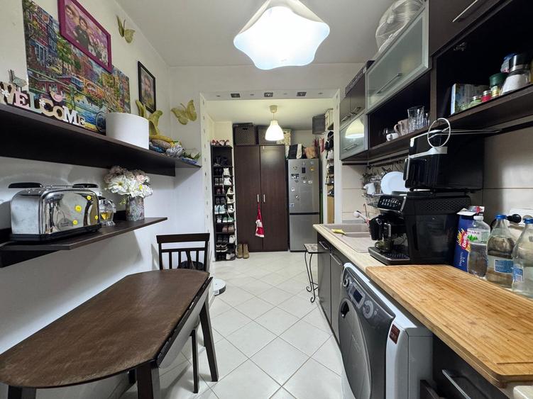 Apartament 3 camere, 72 mp – metrou Valea Ialomiței, centrala proprie, mobilat - 4