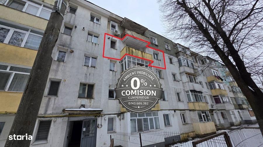 Apartament cu 2 camere, etaj 3, VASLUI zona COPOU - Alecsandri; - 9