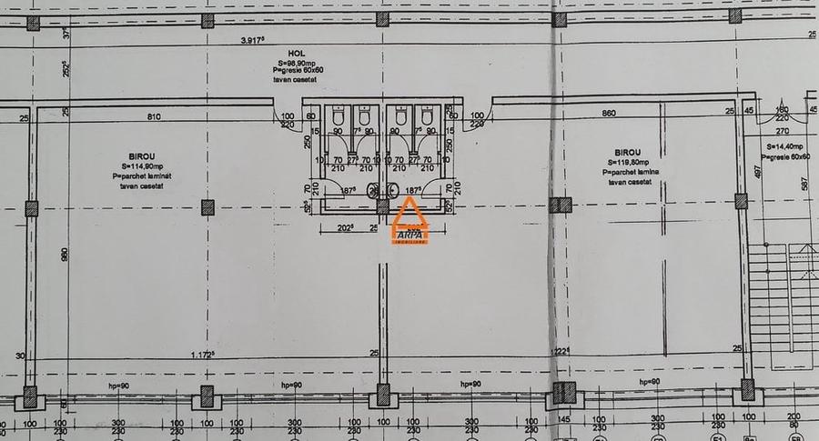 Spatiu comercial - Birouri - 235 mp - Podu Ros - 8