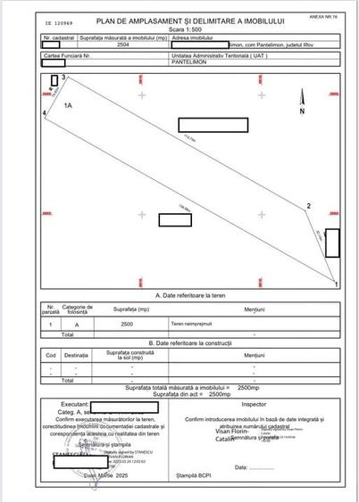 Rascoalei, teren 2500mp, D20ml, intravilan conform Noul PUG Rascoalei, teren 2500mp, D20ml, intravilan conform Noul PUG