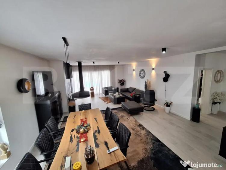 Vila de lux, mobilata, utilata, teren superb 1150 mp, piscin - 12