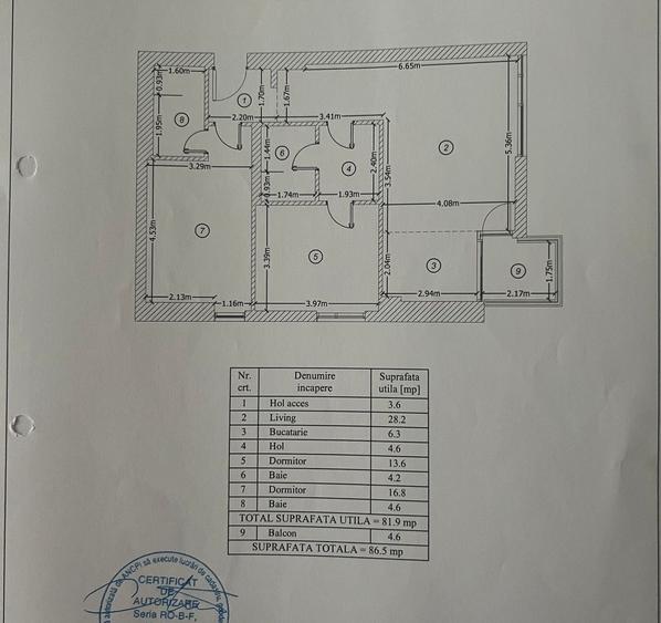 3 camere MAMAIA vedere mare - 17