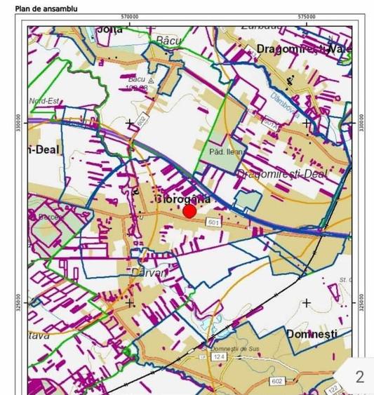 Teren intravilan, mixt, 9971mp, d 46ml, Ciorogarla, str Aurel Vlaicu. - 9
