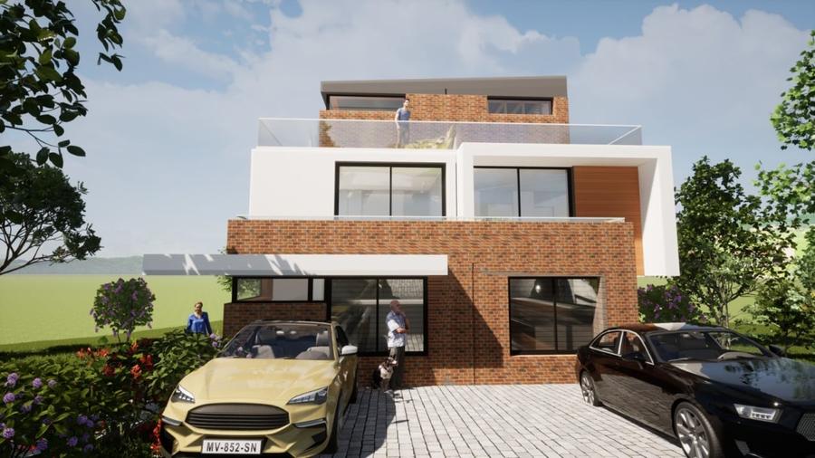 Duplex, 5 camere, 170mp utili, 47mp terasa, Voronet - 1