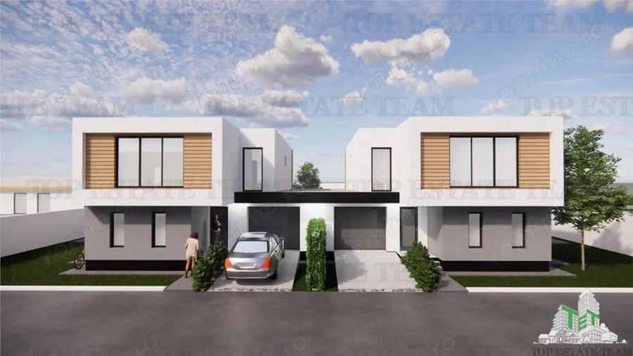 Vile premium cu garaj si piscina in Tunari - 1