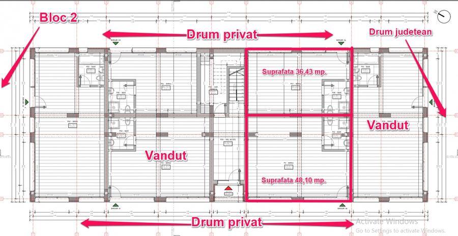 De inchiriat spatii comerciale bloc nou in apropiere de DN1 Corbeanca - 2