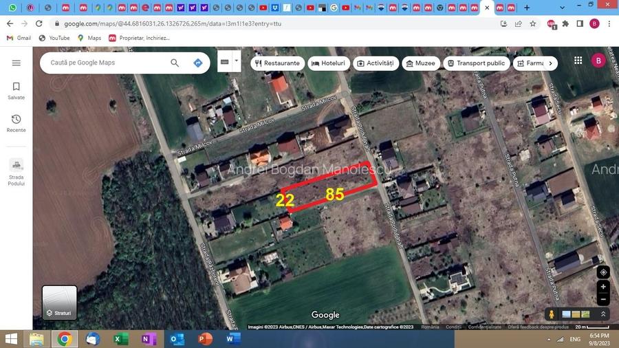 Vanzare 1875 mp teren Snagov, langa padure, zona superba, toate utilitatile Vanzare 1875 mp teren Snagov, langa padure, zona superba, toate utilitatile