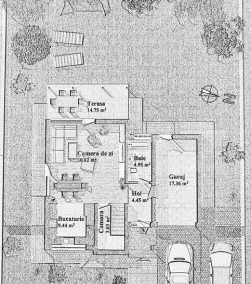 Casa individuala cu CF, 139 mp, 436mp teren, ansamblu privat Casa individuala cu CF, 139 mp, 436mp teren, ansamblu privat