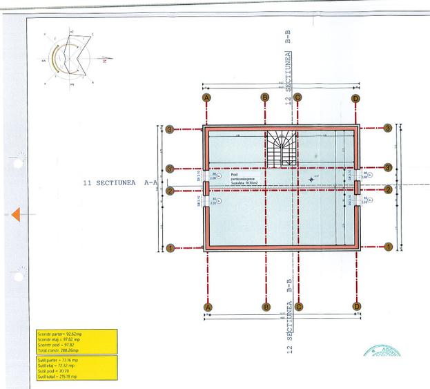 Vila 3 niveluri, 288 mp, 7 camere, terasa, 500 mp teren, personalizabila - 7