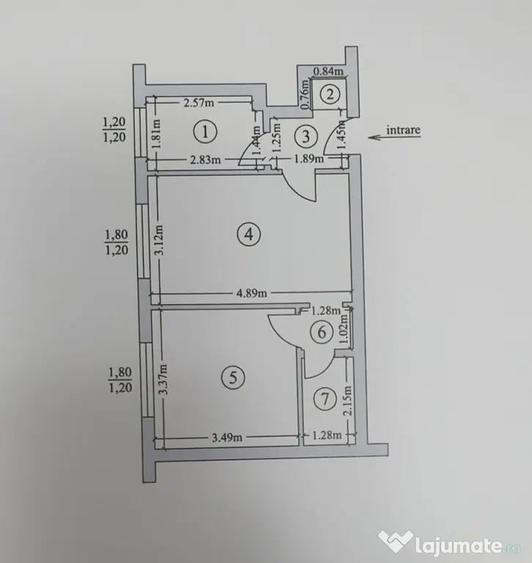 ULTRACENTRAL - 2cam, cf1, sd, 1/4, fara.imb- 46000 euro - 1