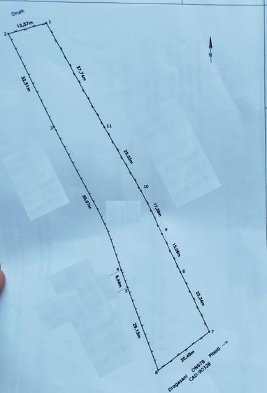 Teren 1952 mp, Smeura Tipografie , stradal - 1