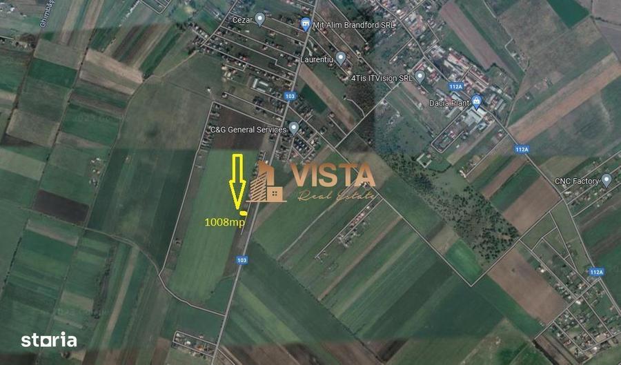 Oportunitate! Teren intravilan la intrare in Bod dinspre Sanpetru - 1