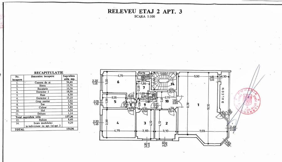 Apartament pe tot etajul - Cartierul Primaverii - 10