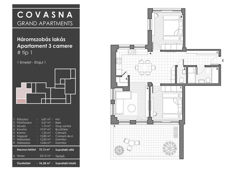 Spatiu de exceptie:Proiect aparthotel/ rezidential, Central, Covasna - 12
