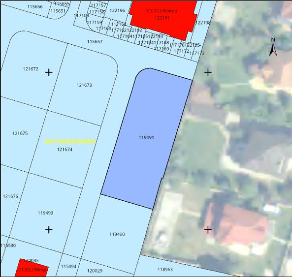 Teren dubla deschidere 875 mp -Sos.Cernica/Pantelimon - utilitati full - 3
