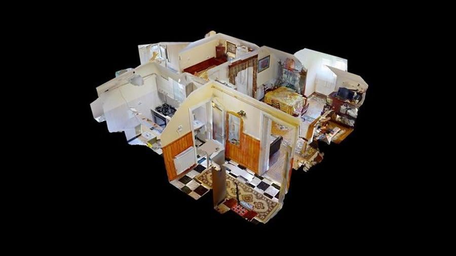 Apartament cu 2 camere nedecomandat în Exterior Est