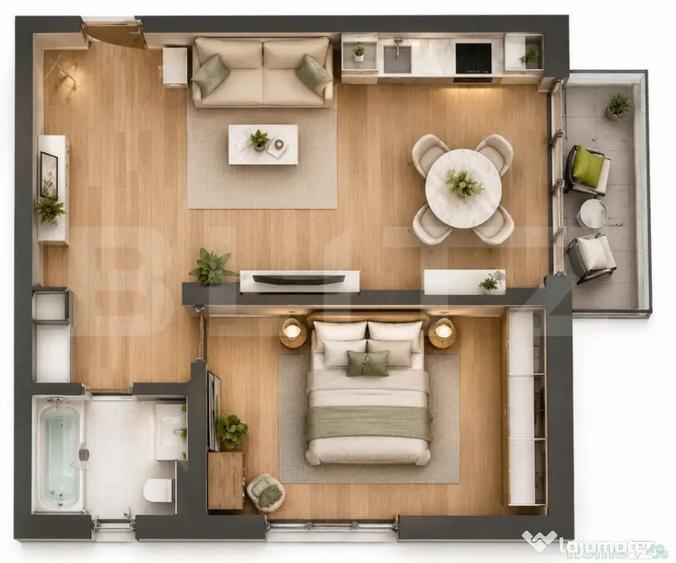 OPORTUNITATE | COMISION 0 | 2 Camere | Zona Vivo | Apartamen - 3