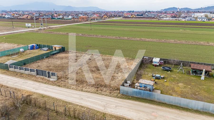 REZERVAT! Teren intravilan Hărman, 500 mp, zonă bună, vecinătăți construite - 7