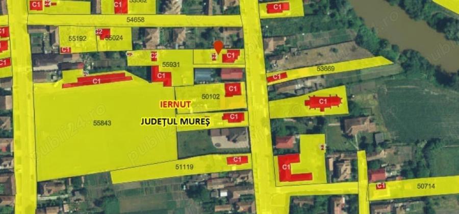 Casă cu 3 camere cu Teren 578 Mp în Iernut