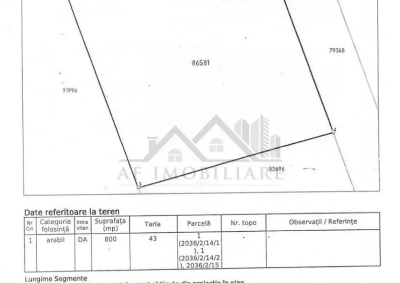 Valea Ursului langa padure TEREN 912mp lot pentru casa in - 4