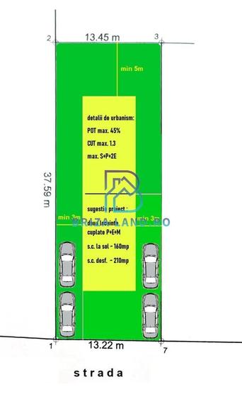Aviatiei, zona Musetesti suprafata teren 500mp, d=13.2m, utilitati - 3