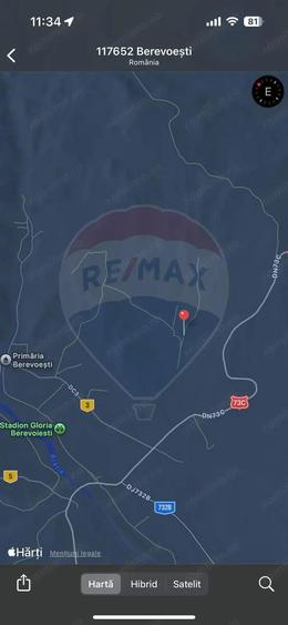 Teren extravilan ieftin 13,500 mp Berevoesti, Arges - 1